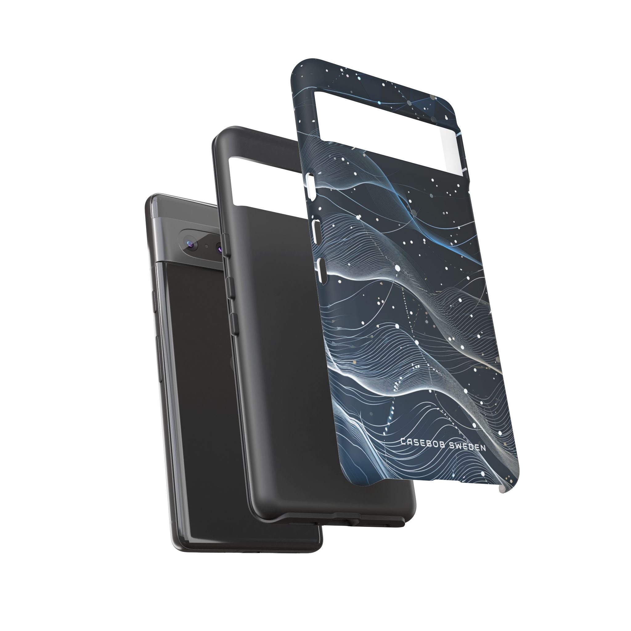 Gradient Neural Waves Google Pixel 7 - Tough Phone Case