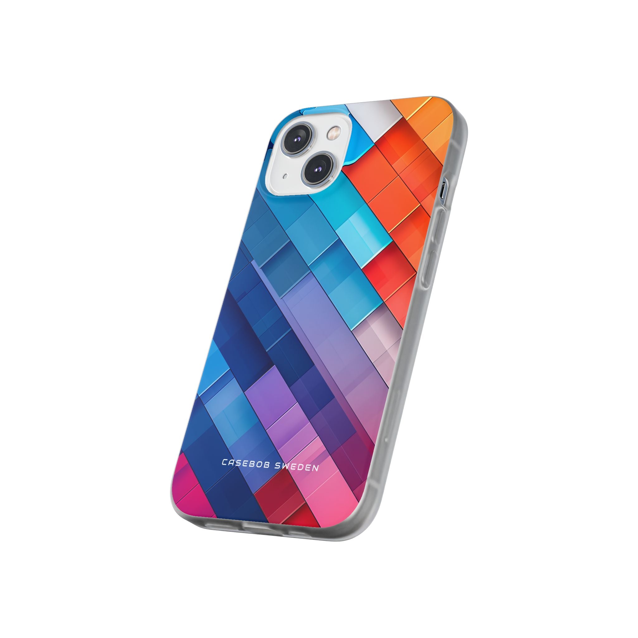 Vibrant GeoFlow iPhone 14 - Flexi Phone Case