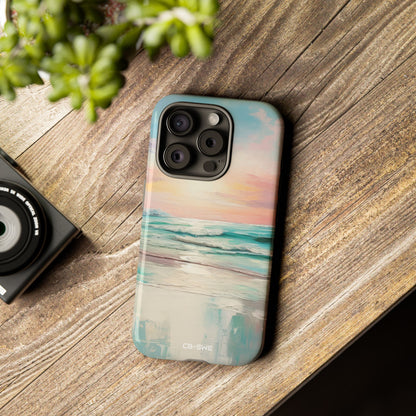 Waves Glistening Softly - iPhone Case