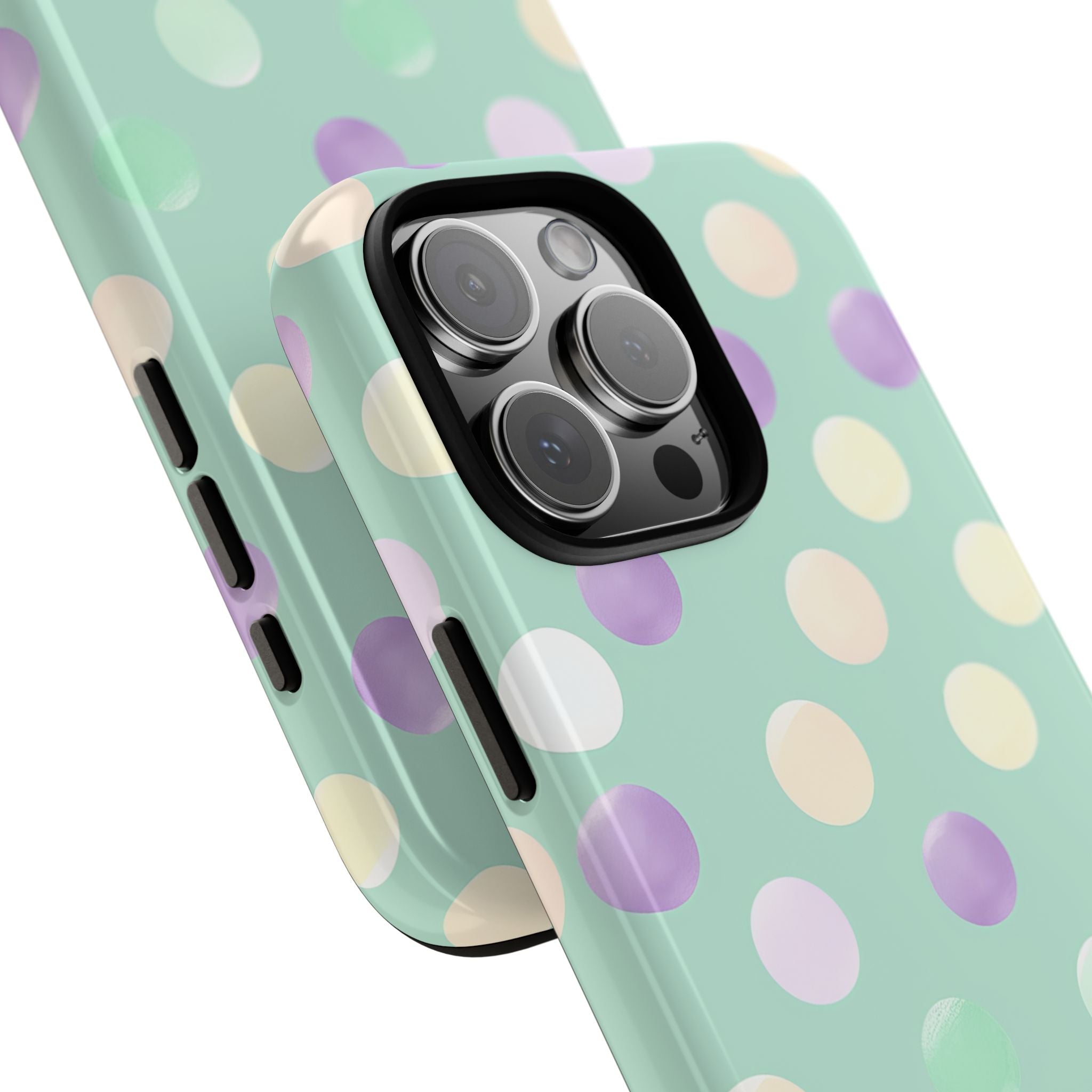 Pastel Polka Dots - Tough iPhone 16 Phone Case