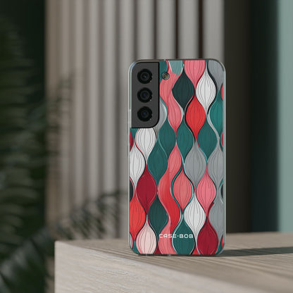 Leaf Cascade Teal Samsung S22 - Soft