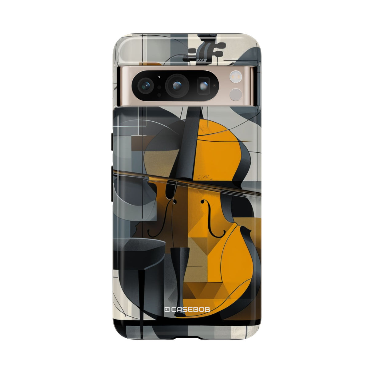 Cello Abstraction | Protective Phone Case for Google Pixel