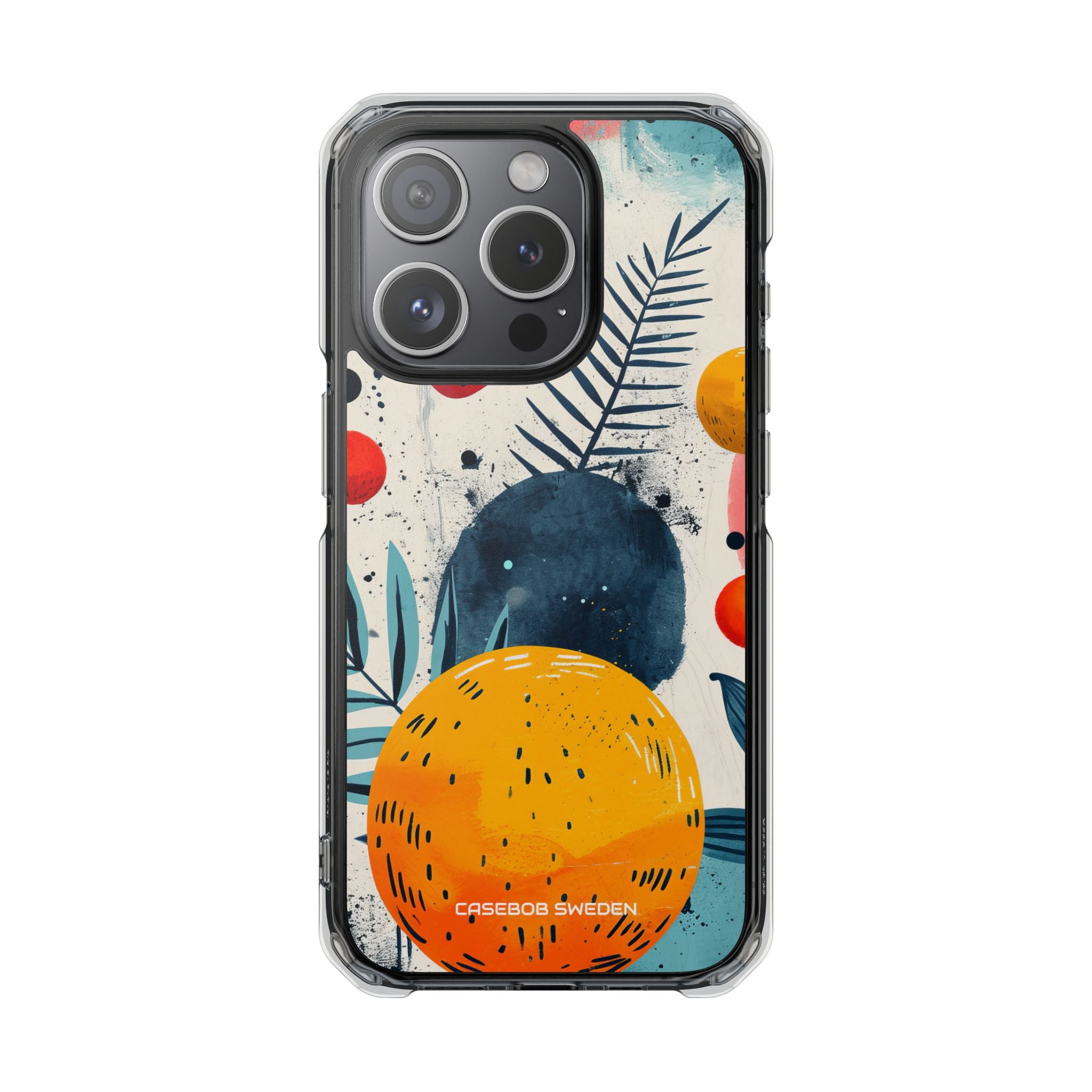 Vibrant Fruit Canvas - Clear Impact iPhone 15 Phone Case