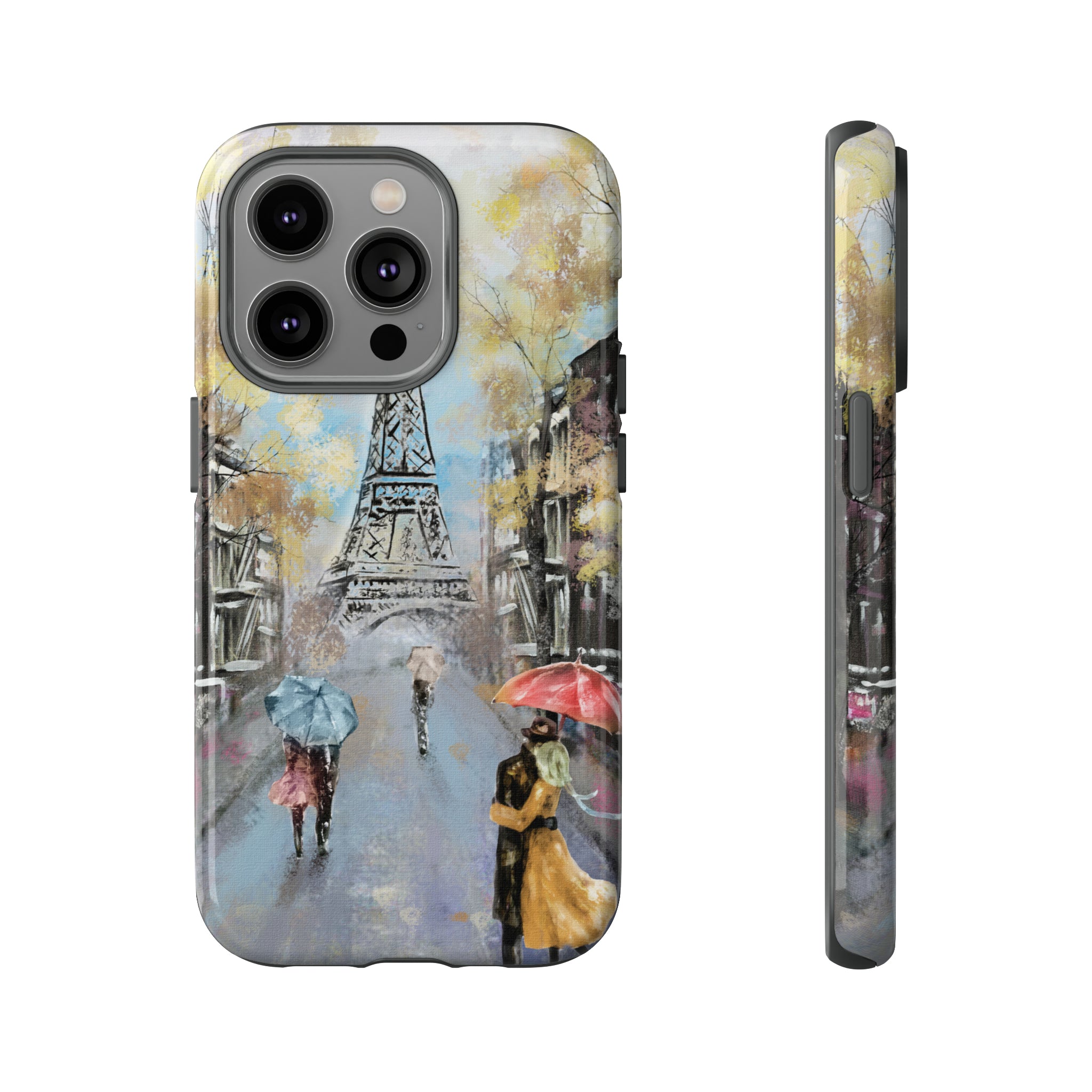 Oil Painting - Paris - Protective Phone Case