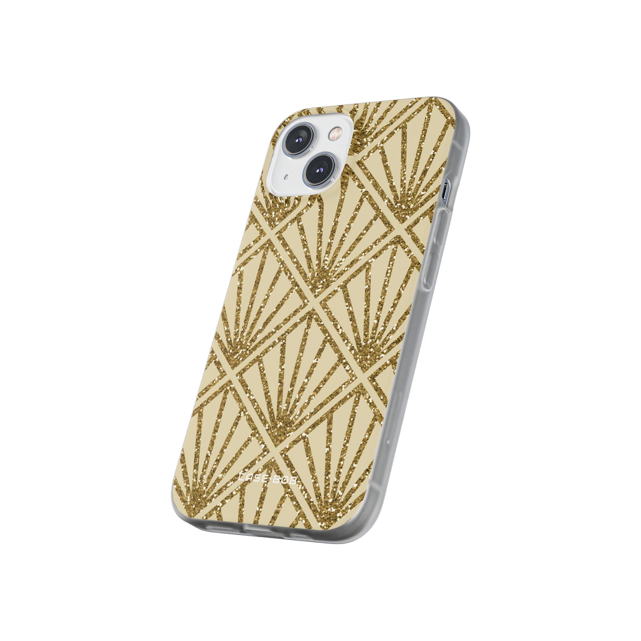 Gold Diamond Radiance iPhone 14 Case - Soft