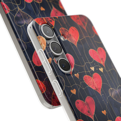 Golden Hearts Network Samsung S24 Plus Case - Soft