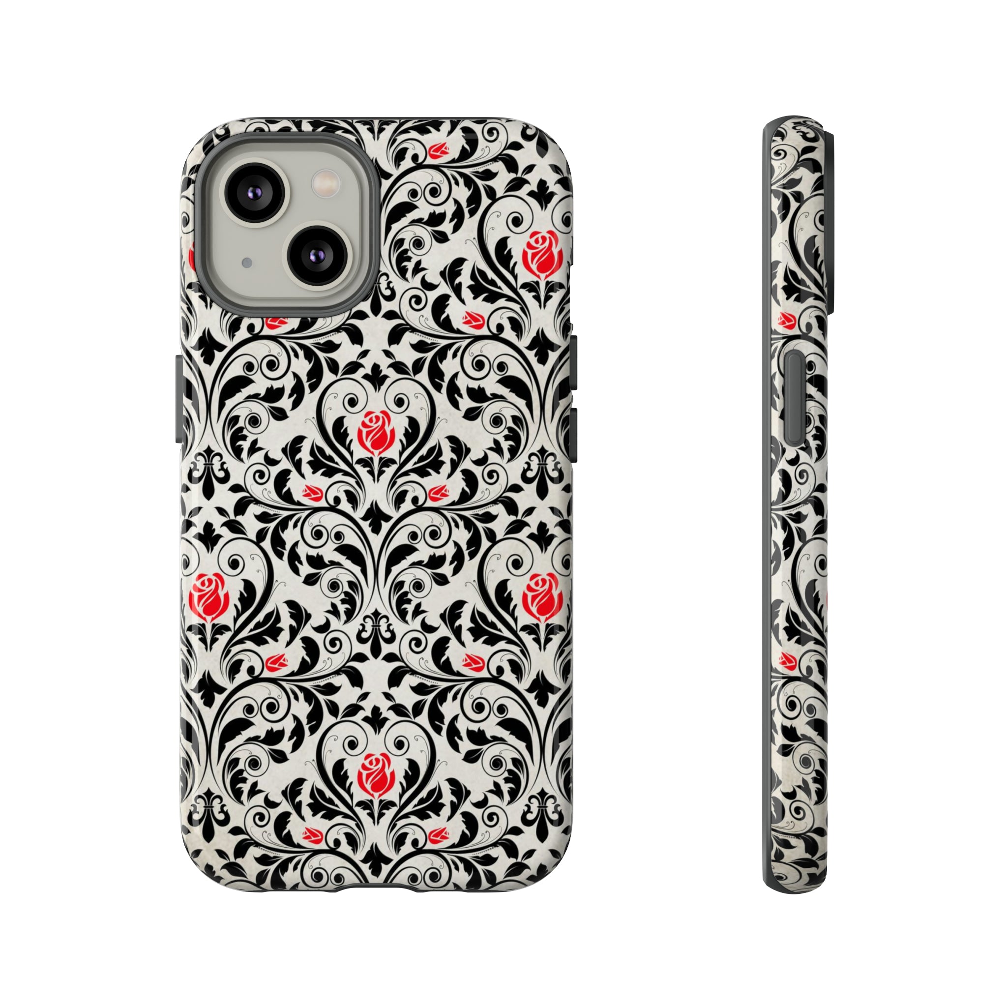 Centti Gothic Flower - Protective Phone Case