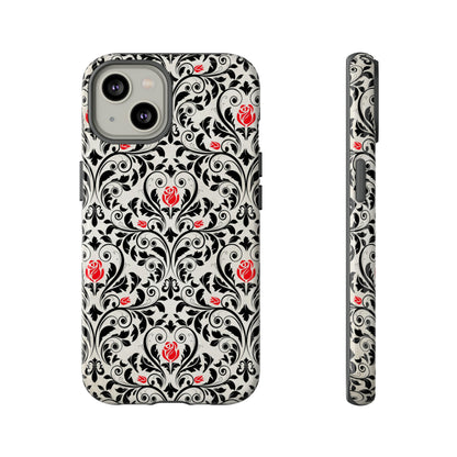 Centti Gothic Flower - Protective Phone Case