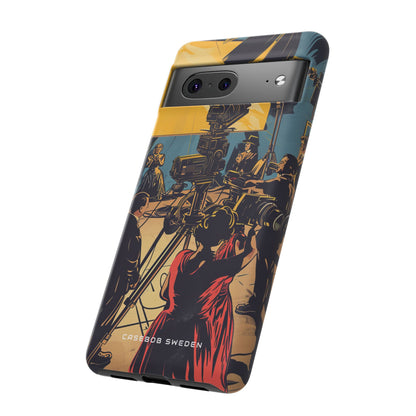 Golden Era Cinematic Spotlight Google Pixel 7 - Tough Phone Case