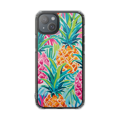 Pineapples Dance Bright iPhone Case - Impact