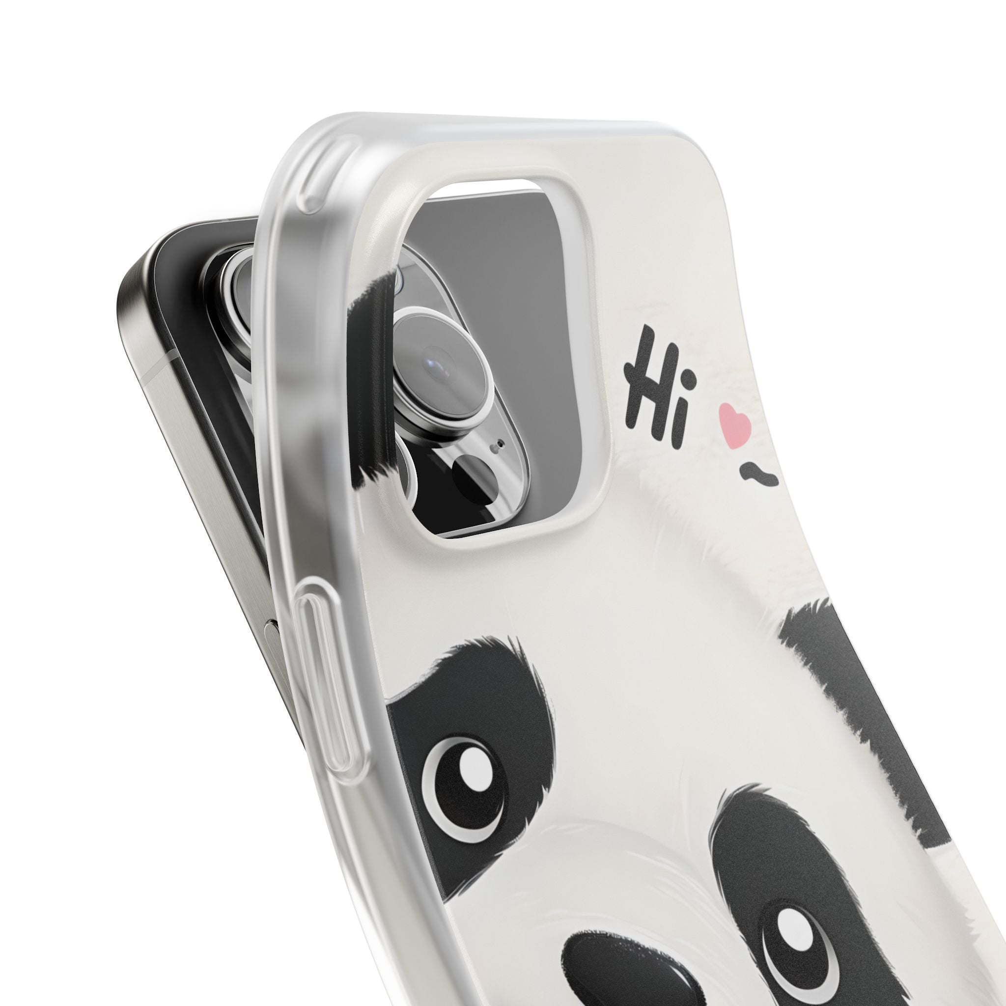 Panda Glow iPhone 16 Pro Max Case - Soft
