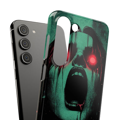 Haunting Glow of Gothic Eyes Samsung S23 - Slim Phone Case