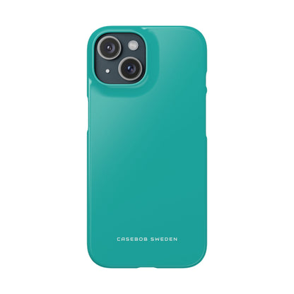 Light Sea Green iPhone 15 - Slim Phone Case