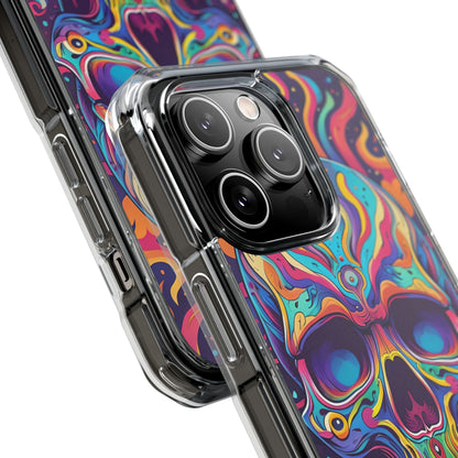 Flaming Skull iPhone 14 Pro Case - Impact
