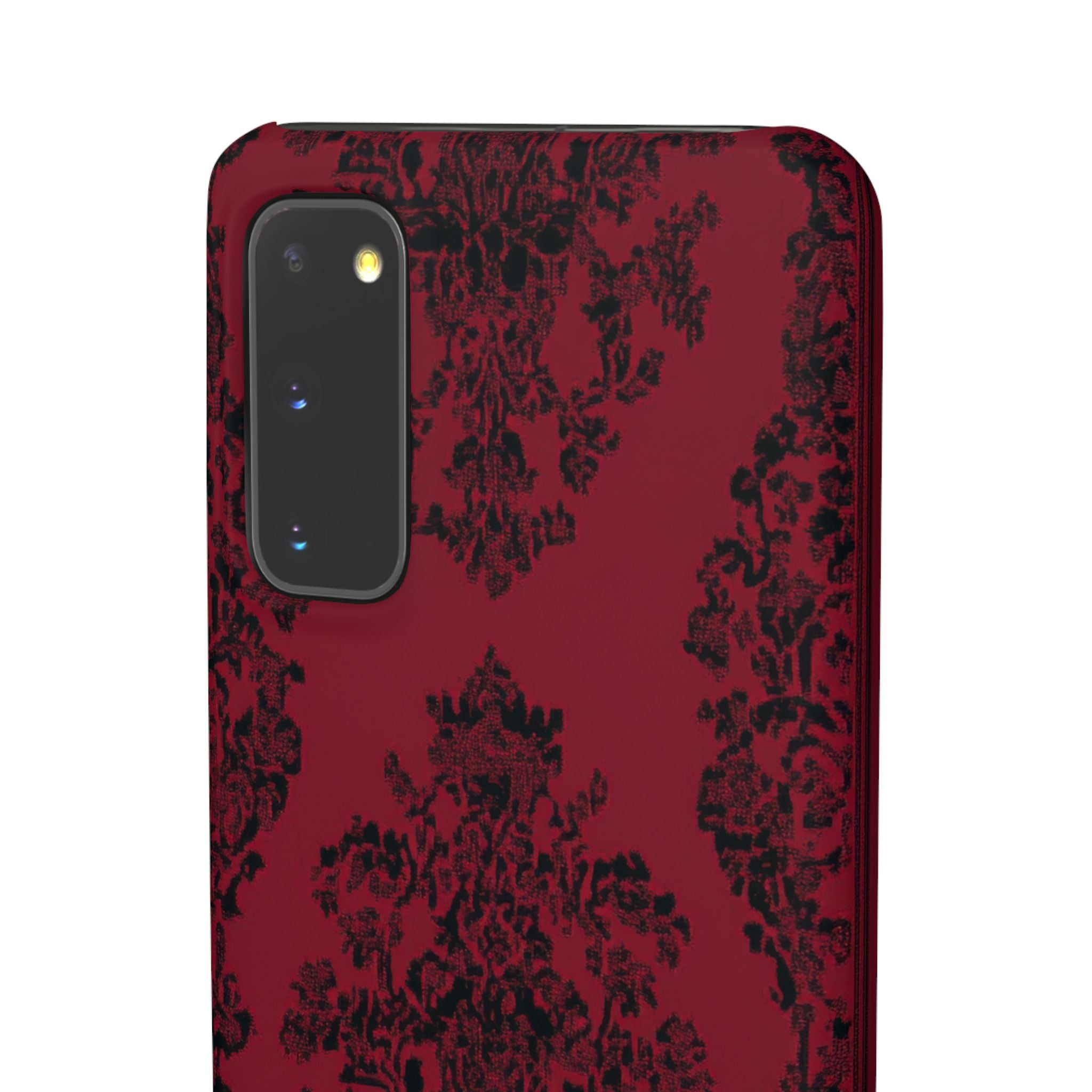 Gothic Crimson Elegance Samsung S20 - Slim Phone Case