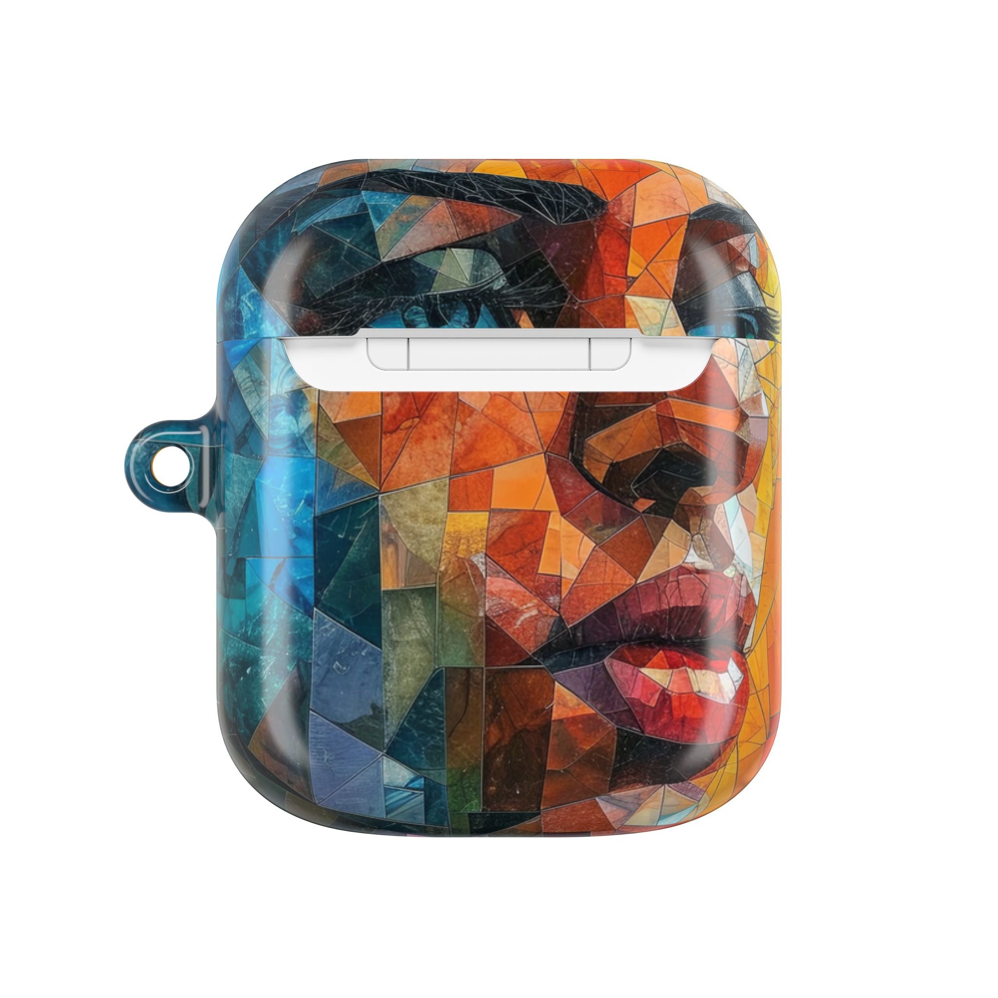Mosaic Gaze Blue - AirPods Case