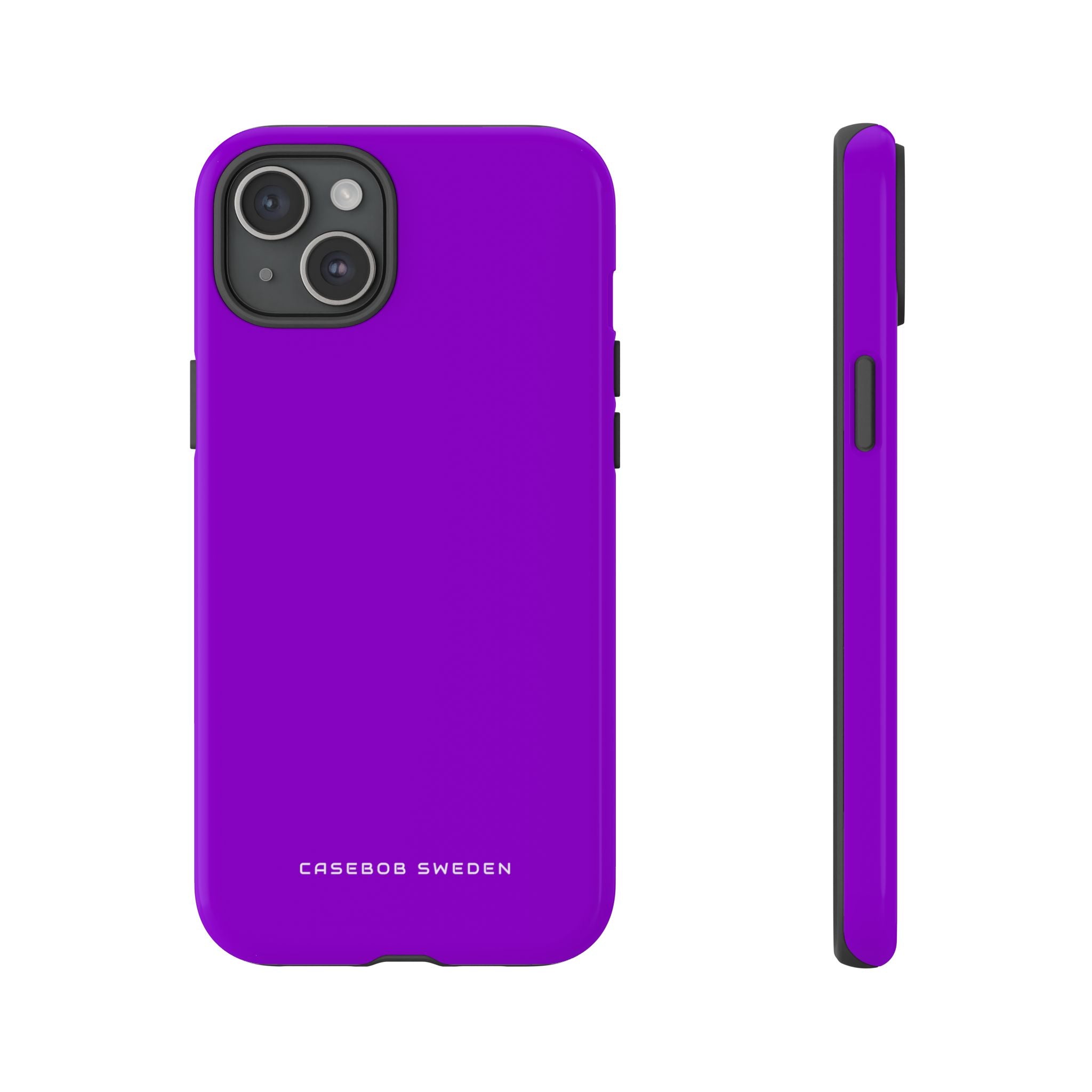 Dark Violet iPhone 15 - Tough Phone Case