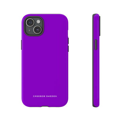 Dark Violet iPhone 15 - Tough Phone Case