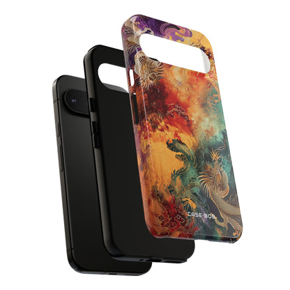 Dragon Ember Google Pixel 9 Pro XL Case - Tough