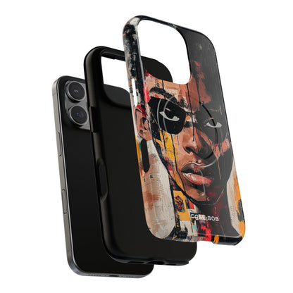 Masked Portrait Drips iPhone 16 Pro Case - Tough+