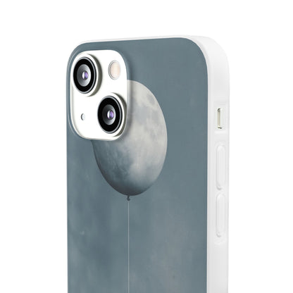 Moon Balloon iPhone 13 mini Case - Soft