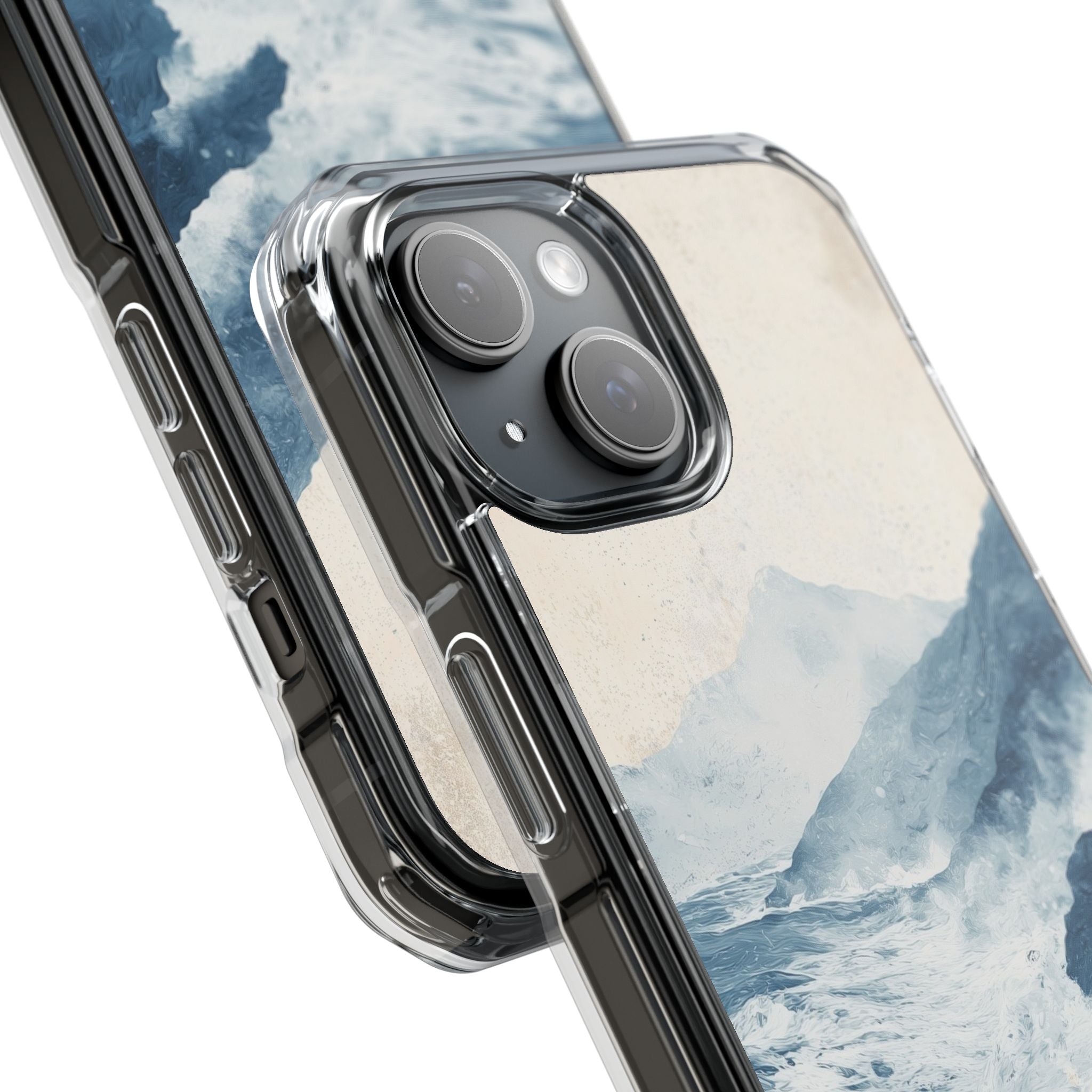 Waves Embrace Shore iPhone Case - Impact