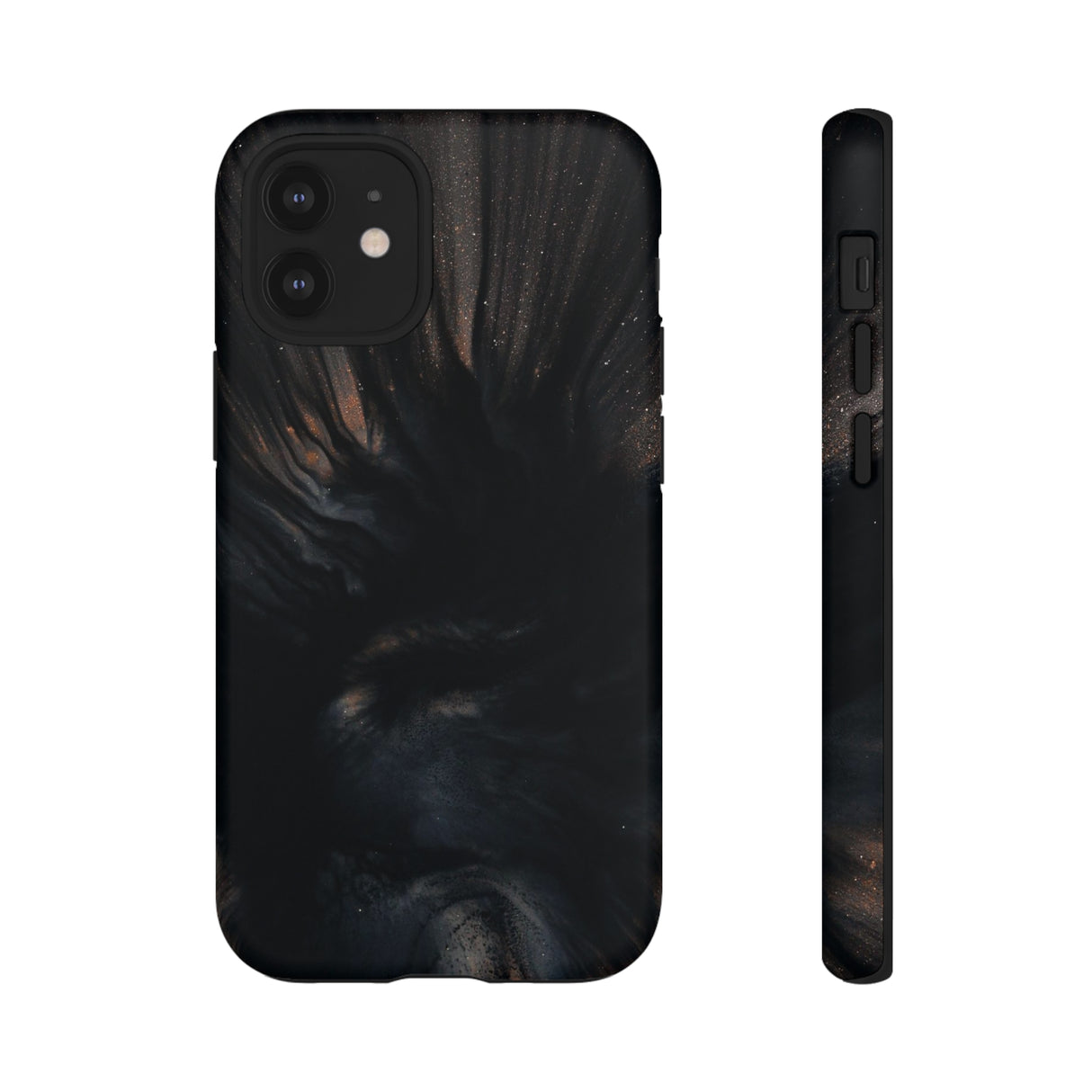 Star Gaze Ink Art iPhone Case (Protective) iPhone 12 Mini Matte Phone Case