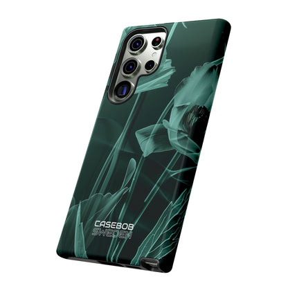 Teal Bloom Radiance Samsung S23 - Tough