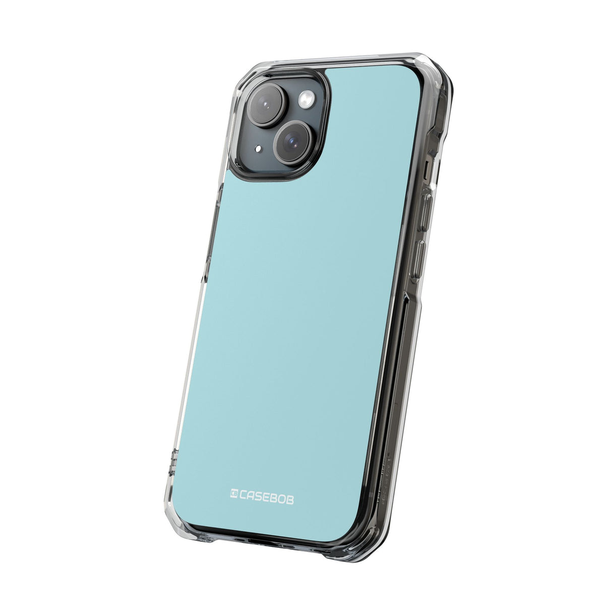 Powder Blue | Phone Case for iPhone (Clear Impact Case - Magnetic)