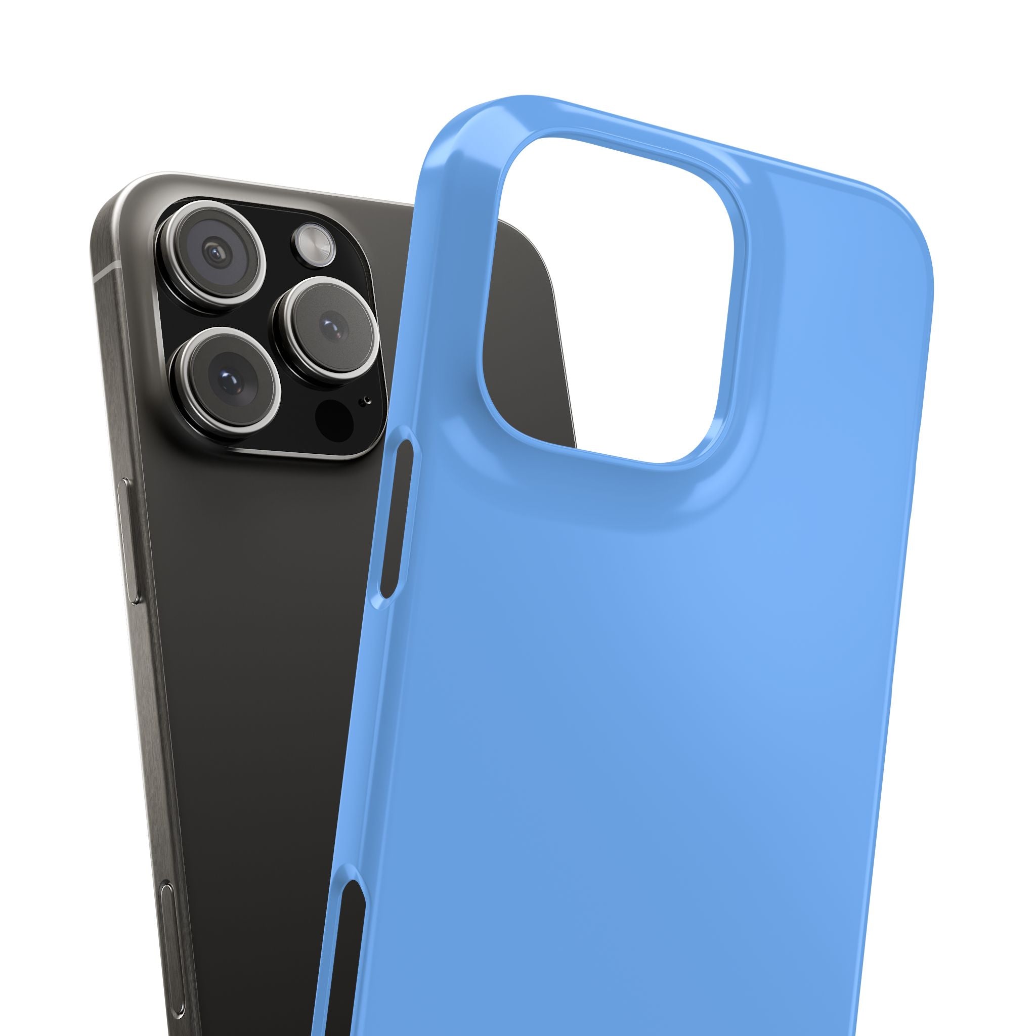 French Sky Blue - Slim iPhone 16 Phone Case