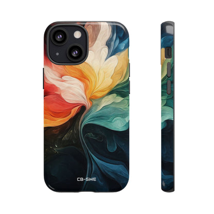 Vibrant Flower Burst - iPhone Case