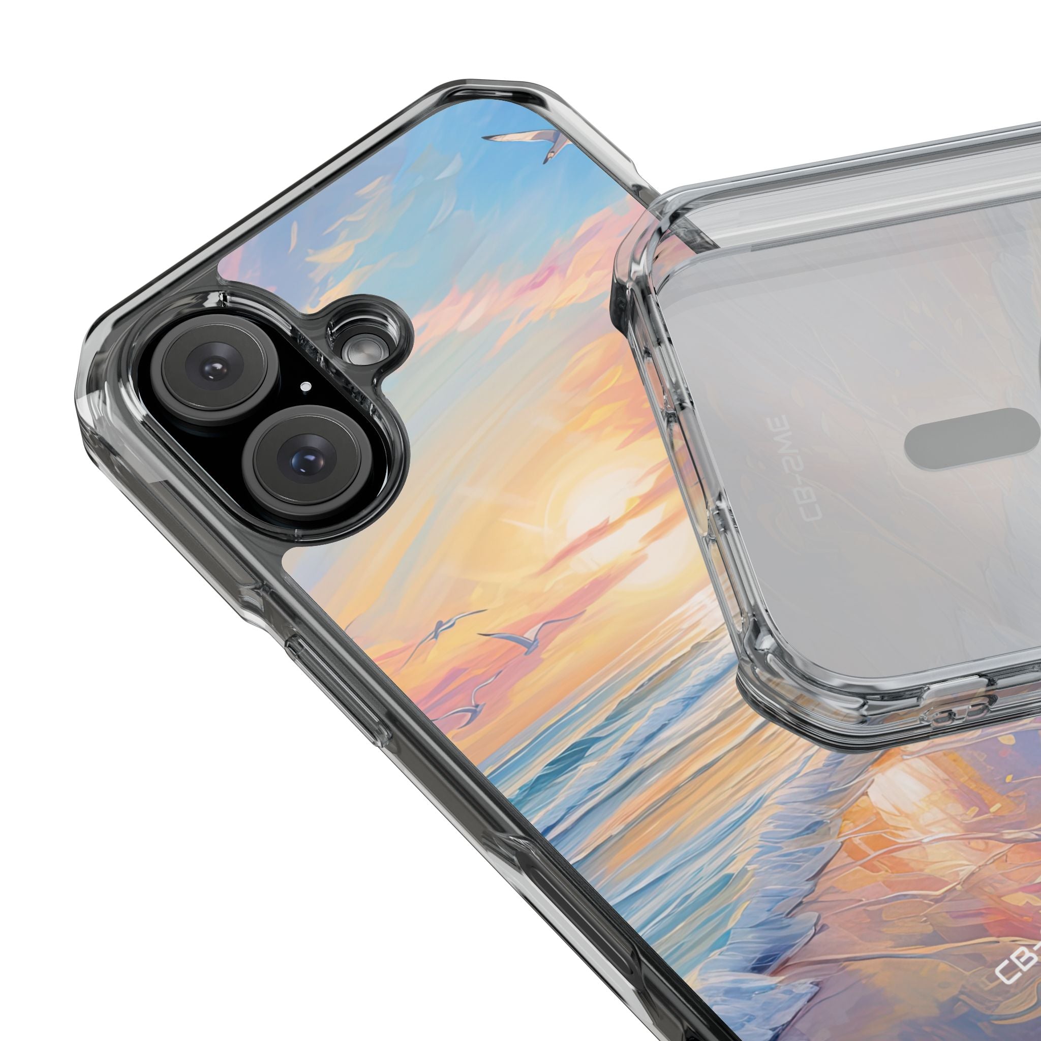 Waves Embrace Shore iPhone Case - Impact