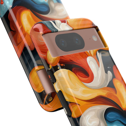 Crimson Ribbon Google Pixel 8 Case - Tough