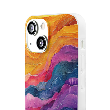 Vibrant Flow iPhone 13 mini Case - Soft