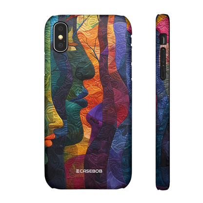 Interwoven Vibrance | Slim Phone Case for iPhone