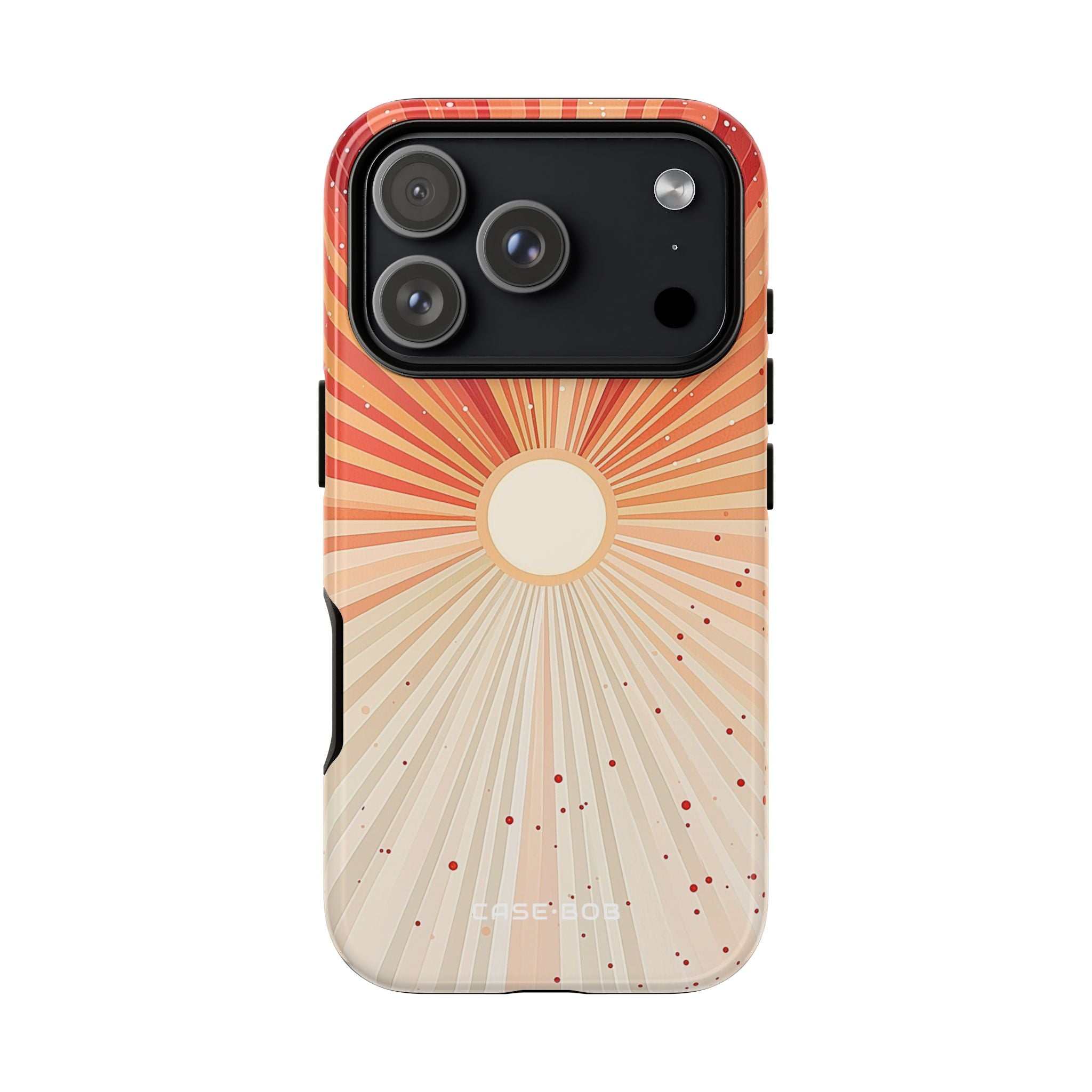 Solar Bloom iPhone 17 Pro Case - Tough