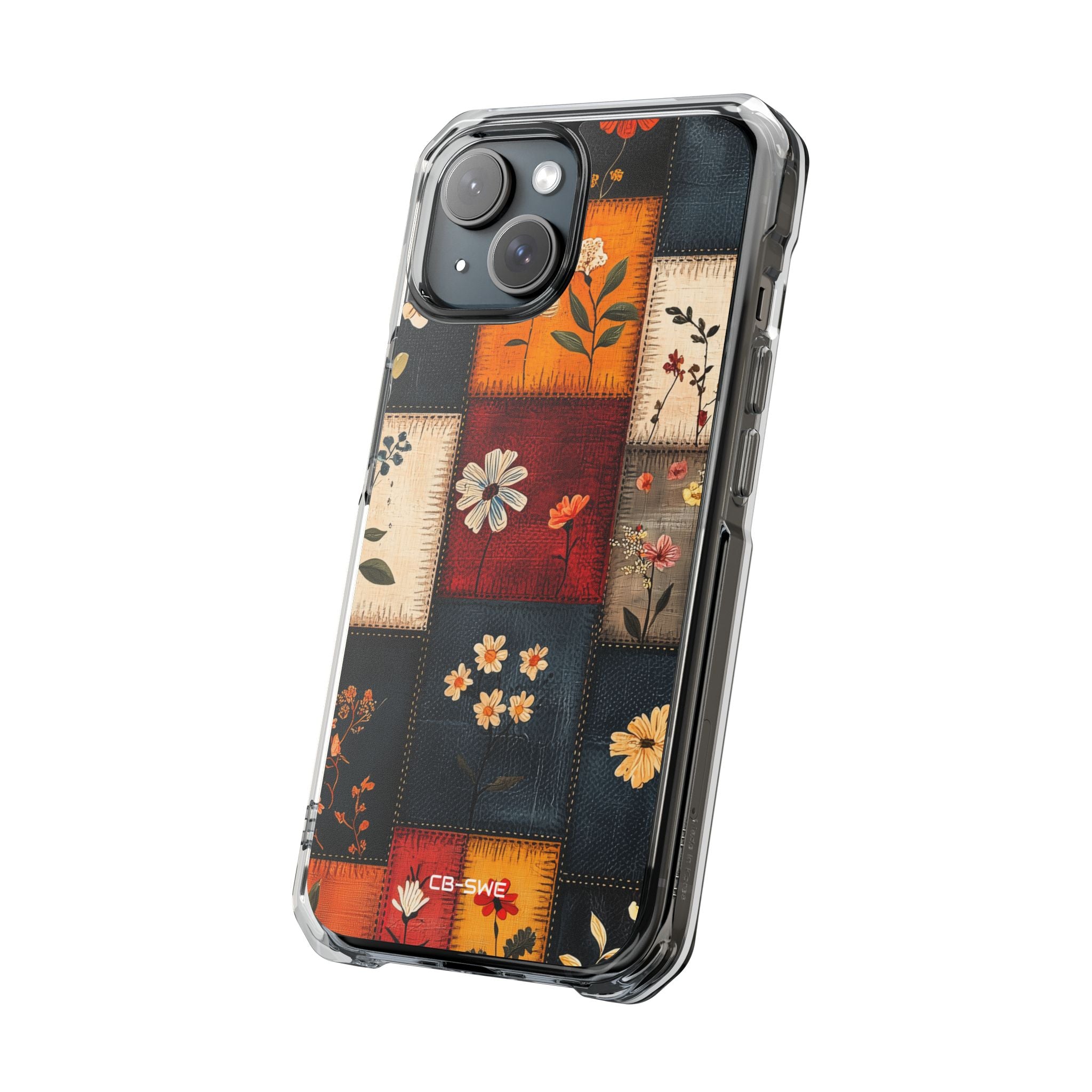 Floral Patches Bloom iPhone Case - Impact