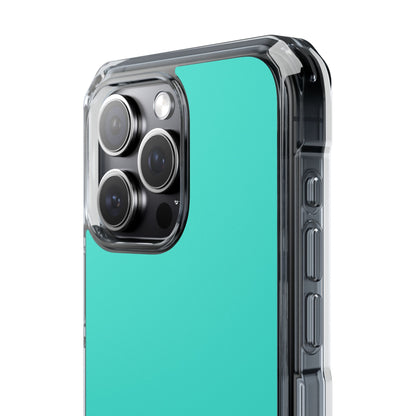 Turquoise Image - Clear Impact Case for iPhone