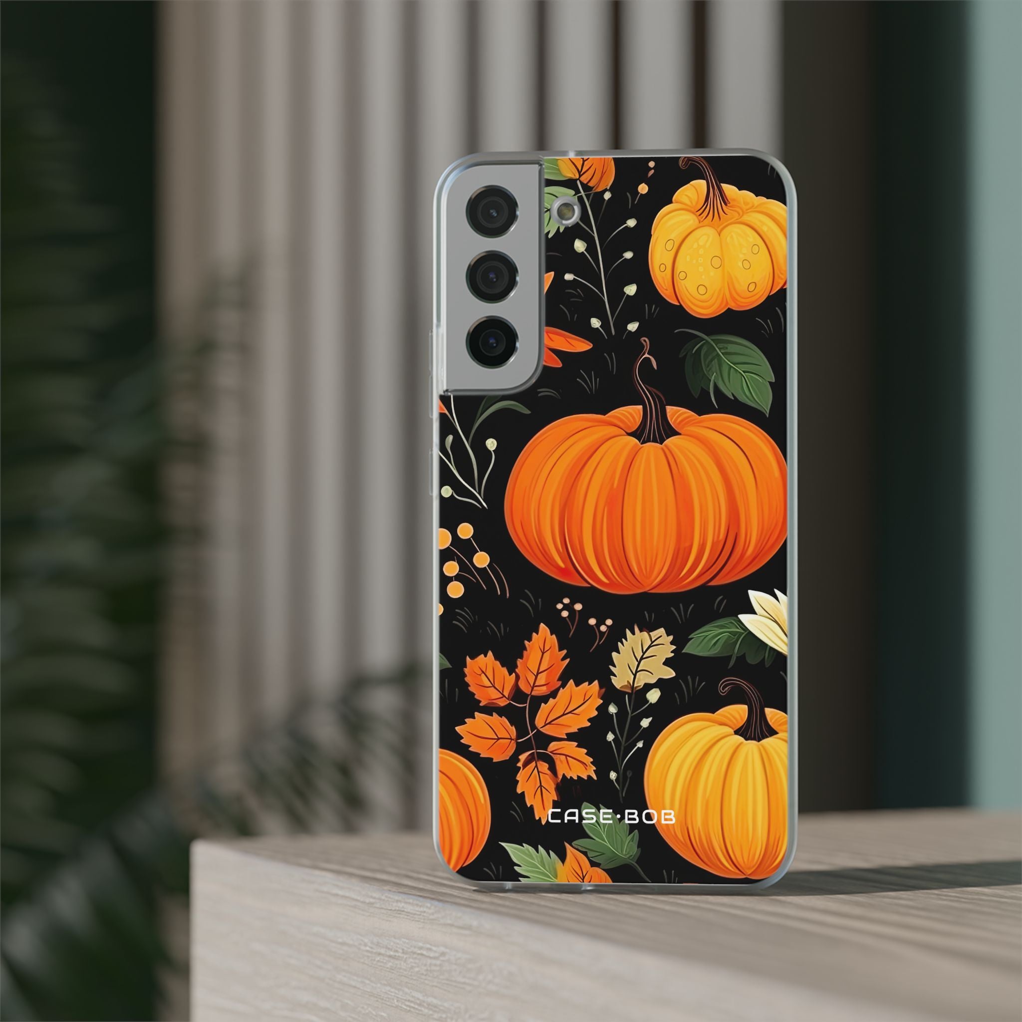 Pumpkin Glow Samsung S22 Plus Case - Soft