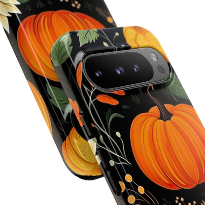 Pumpkin Glow Google Pixel 9 Pro Case - Tough
