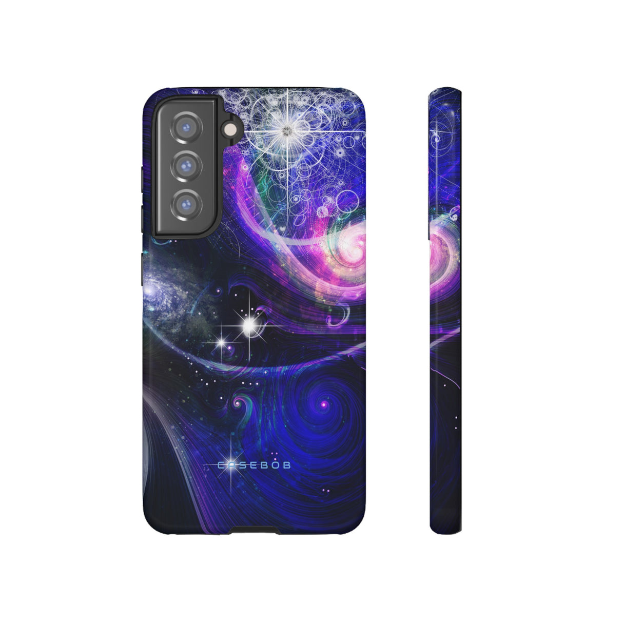 Space Background iPhone case (Protective) - Protective Phone Case