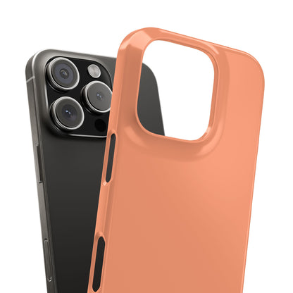 Light Salmon iPhone 16 - Slim Phone Case