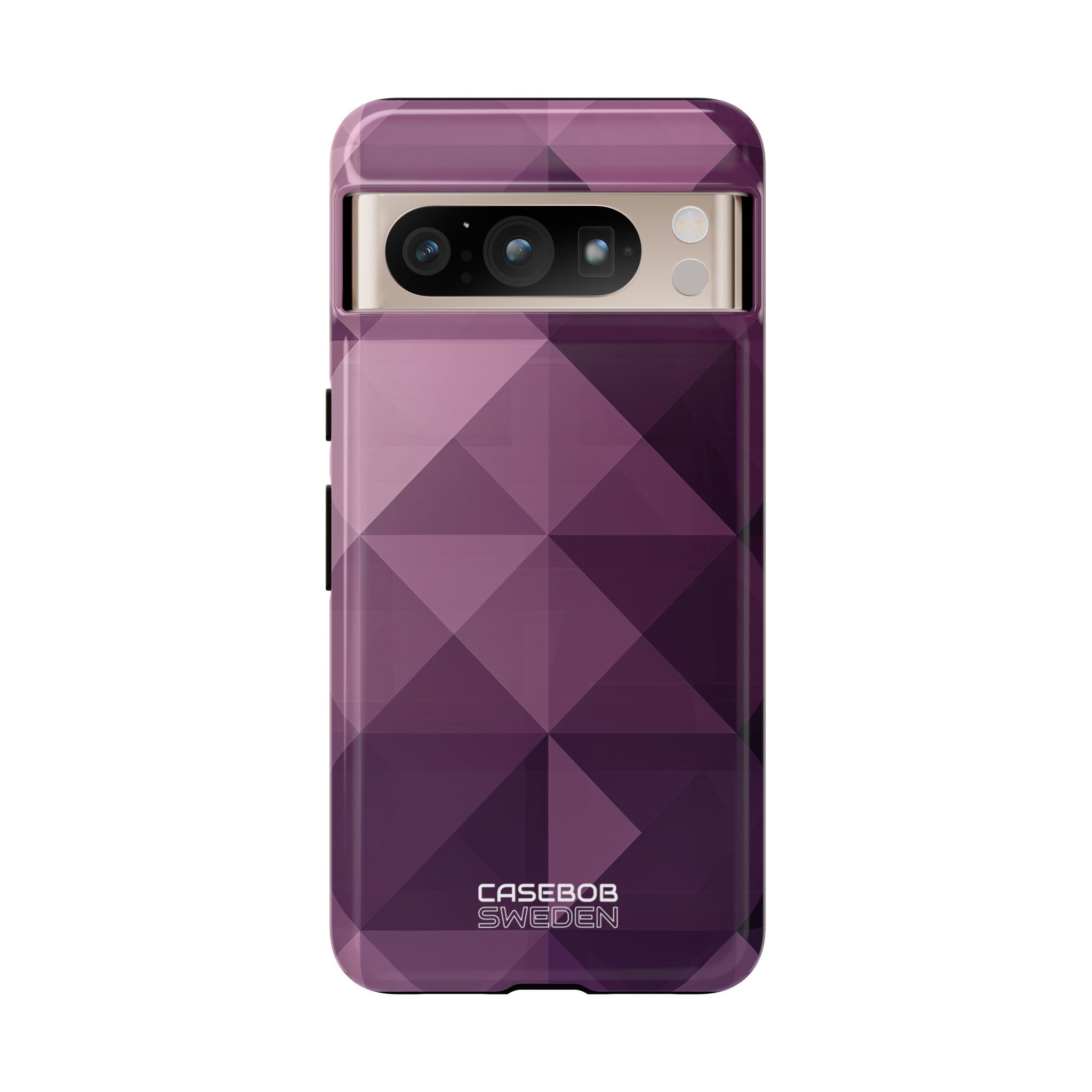 Purple Geometric Mosaic Google Pixel 8 - Tough