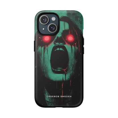 Haunting Glow of Gothic Eyes iPhone 15  Tough+ Phone Case