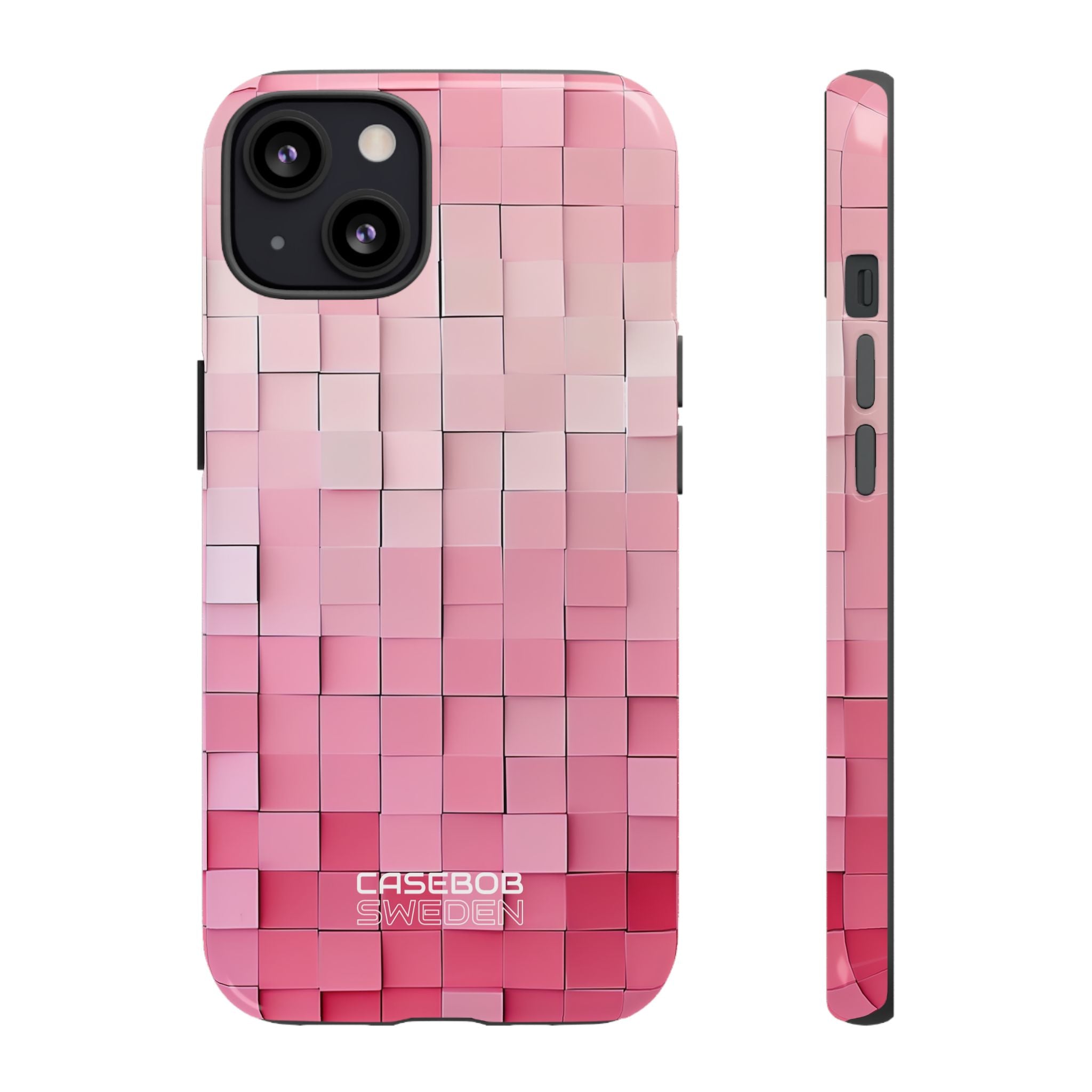 Pink Mosaic Glow iPhone 13 - Tough