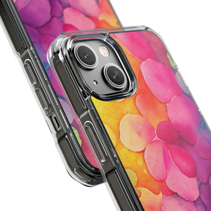 Vibrant Petal Fusion iPhone Case - Impact