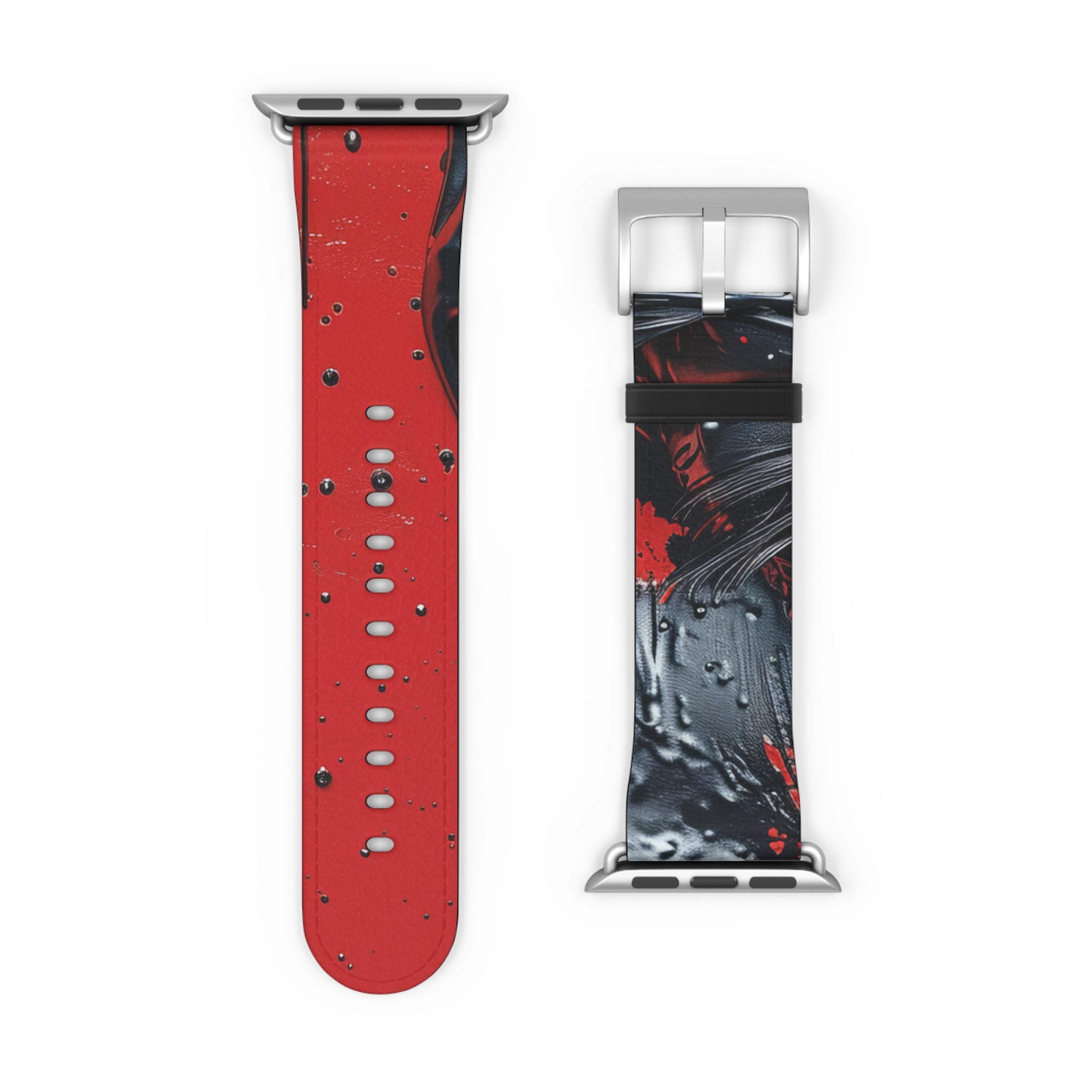 Glossy Black Face - Watch Band