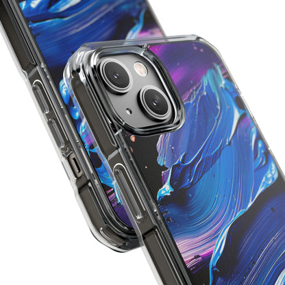 Ethereal Energy Flow iPhone 14 - Clear Impact Phone Case