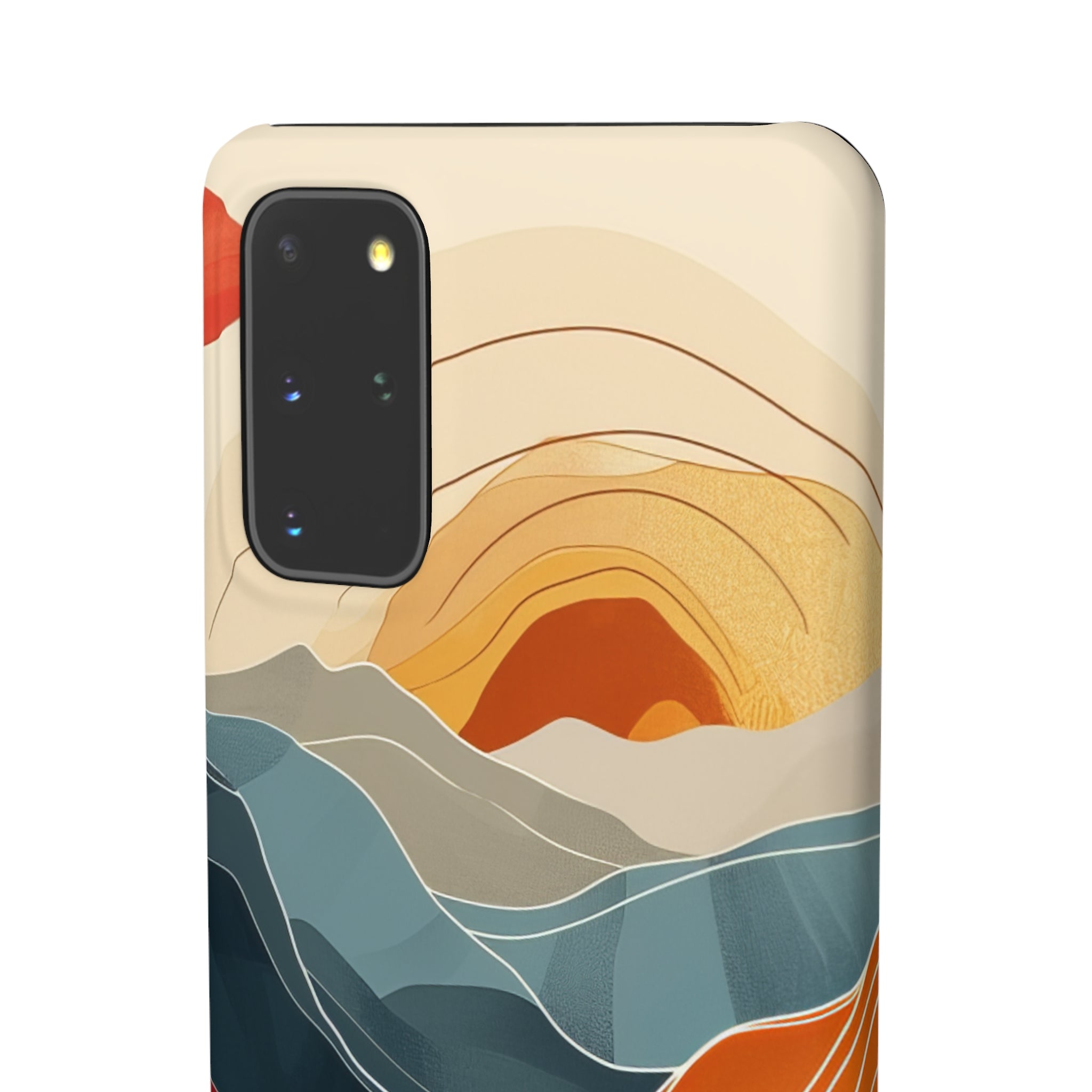 Sunset Waves | Slim Phone Case for Samsung