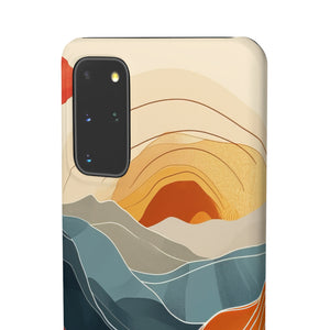 Sunset Waves | Slim Phone Case for Samsung